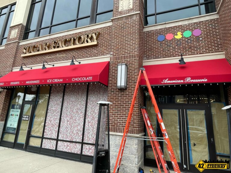 Sugar Factory Cherry Hill Signage is up, Opening Mid-October